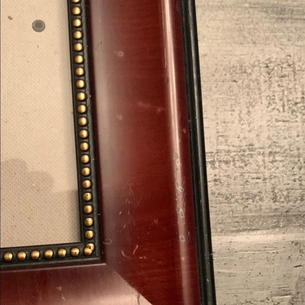6”x 5” Elegant Brown, Gold and Black Photo Frame